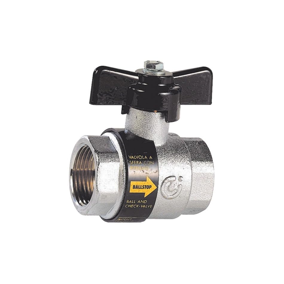 Caleffi 323040 Ball Valve 1/2'' Ff, Chrome