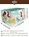 HUNRUNG Rectangle Storage Basket Cute Canvas Organizer Bin for Pet/Children Toys, Books, Clothes Perfect for Rooms/Playroom(Dinosaur XL)