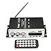 Car Amplifier, ELEGIANT Mini Hi-Fi Stereo Super Bass Audio Audio Power Amplifier with Remote Control,Support FM/MP3/TF/USB/DVD for Car Motorcycle Home