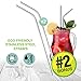 Reusable Storage Bags (EXTRA THICK Set of 6) + Bonus Stainless Steel Straws - Plastic Free Ziplock Food Baggies - Perfect Size for Snack, Sandwich, Kids Lunch - Zipper Lock Top Bag - Freezer, BPA Safe
