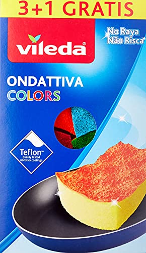 Vileda Ondattiva Milleusi Colors 3+1 Sponge