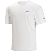 BASSDASH Men’s UPF 50+ Sun Protection Fishing Shirt Short Sleeve UV T-Shirt