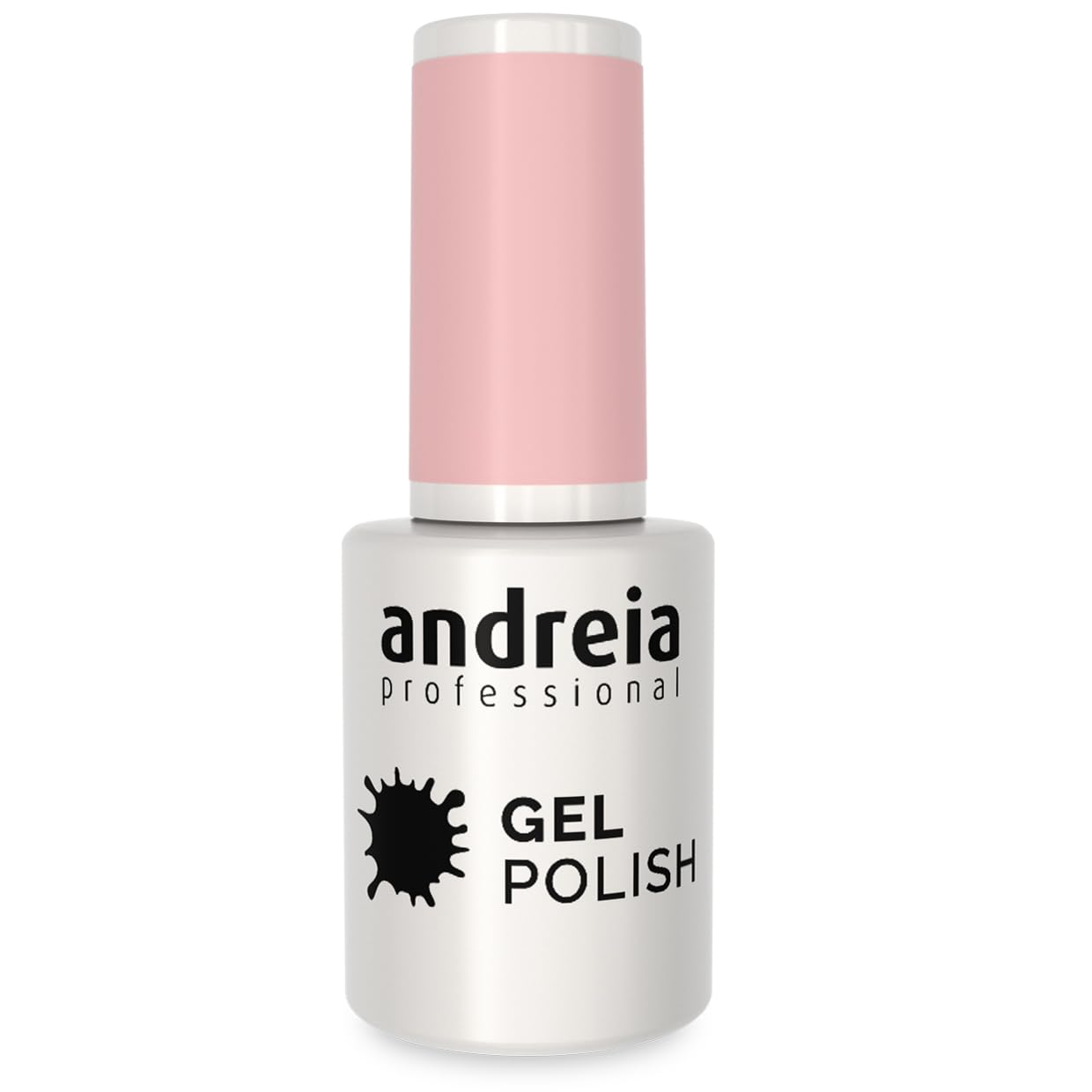 Andreia Semi-Permanent Nail Gel Polish for UV/LED Lamp - Intense Shine and 4 weeks Lasting Manicure Nail Gel Varnish - Colour 200 Pink 10.5 ml