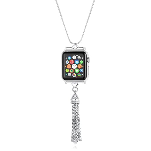 Divoti Stainless Steel iWatch Necklace Adapter Compatible with