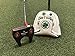 Shamrock Clover Mallet Putter Covers - Replacement Putter Headcover - Compatible with Odyssey 2 Ball - Ping, Scotty Cameron and EVNROLL Putters (White)