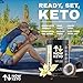 NOW KETO® Keto CollagenTM Peptides w/Keto MCTs Powder (Medium Chain Triglycerides) - Keto Diet - Great Fat & Fiber Source, Great for The Ketogenic Diet & Ketosis (Vanilla, 11.5oz)