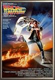 Framed Back To The Future - One Sheet Movie 27x40 Dry Mount Poster Gold Wood Framed Art Print