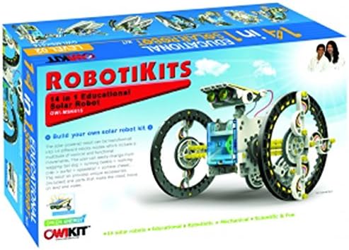 S.T.E.A.M. Line Toys Elenco Owi 14-in-1 Educational Solar Robot Kit