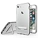 Spigen Crystal Hybrid iPhone 7 / iPhone 8 Case with Water-Mark Free Clear Case and Magnetic Metal Kickstand for Apple iPhone 7 (2016) / iPhone 8 (2017) - Gunmetal