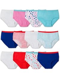 Little Girls' Assorted Briefs (Pack of 12)
