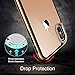 ESR Bumper Hoop Case for iPhone Xs Max, Heavy Duty Armor with Flexible Cushion [Reinforced Camera Protection] [Glass-Back Safe] for 6.5 inch(2018)(Gold)