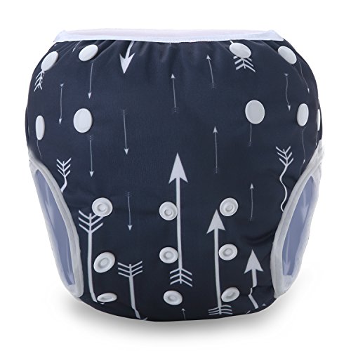 Martofbaby Baby Swimming Diapers with Adjustable Snap for Girls and Boys 0-3 Years - Thumbnail 2