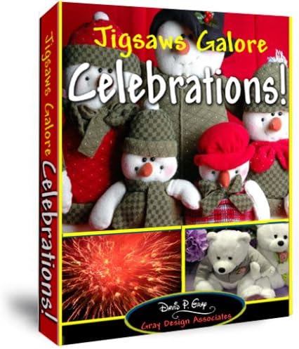 Jigsaws Galore Celebration! Puzzle Game for Windows PC: Puzzle Themes Include Christmas, Easter, Thanksgiving, Holidays, Parties, Fireworks, Teddy Bears, Snow Scenes, Romantic Scenes Plus Much More