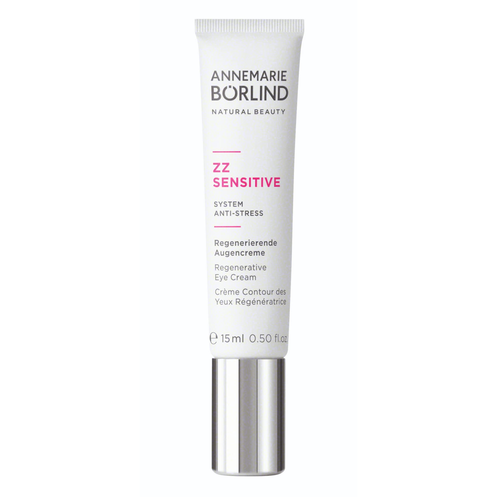 ANNEMARIE BÖRLIND - ZZ SENSITIVE Regenerative Eye Cream - With vitamin C + E and meadow foam extract to strengthen the natural skin barrier and soothe stressed skin - 15 ml