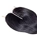 Lace Closure Three Part Body Wave Human Hair Closure Brazilian Virgin Hair Unprocessed Human Hair Top Closure (12 inch, Body)