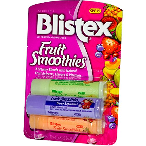 BlistexFruit Smoothies, 3 Sticks.10 oz (2.83 g) Each - (Pack of 3)