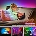 Dreamcolor Pixel LED Strip Lights, 16.4ft/5M APP Control Dreamcolor LED Chasing Pixel Light, Non-Waterproof 12V 5050 RGB Color Changing Rope Light Kit, Flexible Led Strip Lighting for Home Kitchen