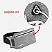 Waist Pack Running Belt, FITFORT Outdoor Sports Waist Bag Water Resistant Reflective Belt Ultra Slim for Exercise, Cycling, Hiking, Running fit iPhone/Android Size Up To 6.3 Inches