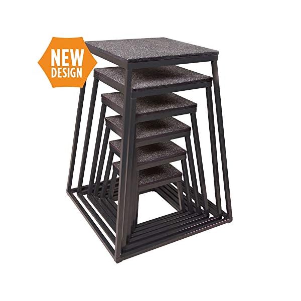 Power Systems Power Plyo Box in Black - Individual Heights - Image 3