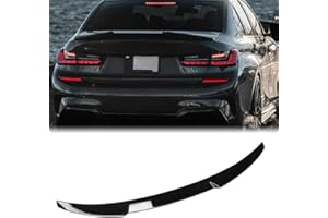 Rear Spoiler for 2019-2024 BMW 3-Series G20 330i M340i G80 M3 Trunk Wing M4 Style Gloss Black