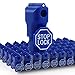 Betertek Peg Hook Locks, Blue 50pcs Hook Stop Lock Anti Theft Peg Locks for Retail Security Display Hook Lock Magnetic Stop Locks for Slatwall and Pegboard Hooks