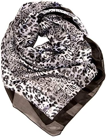 Love Lakeside Women's Satin Large Square Silk Feel 35 x 35 inch Classic Scarf