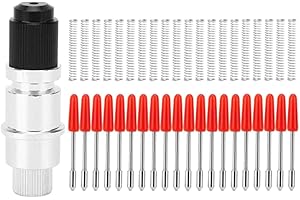 Kqcibz Graphtec CB09 CB09U Silhouette Cameo Holder with 20Pcs 60 Degree Blades Vinyl Cutter Plotter Red