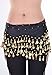 Dragonpad Black Belly Dance Skirt Hip Scarf