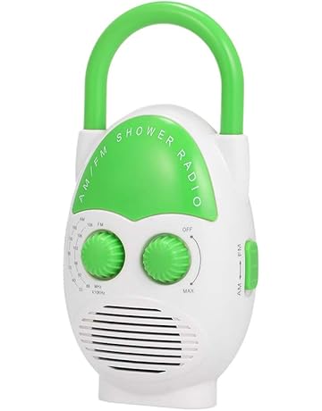portable shower radio
