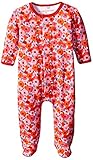 Magnificent Baby Baby-Girls Poppie Print Footie, Poppies, 3 Months