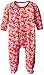 Magnificent Baby Baby-Girls Poppie Print Footie, Poppies, 3 Months