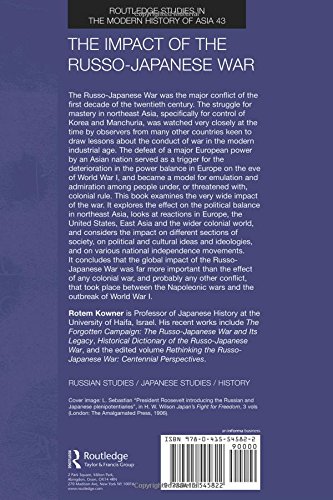 The Impact of the Russo-Japanese War (Routledge Studies in the Modern History of Asia)