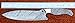 Handmade Damascus Steel Chef Kitchen Knife Blank Blade Professional Full Tang Fire Storm Pattern 12.50 Inches JNR5053