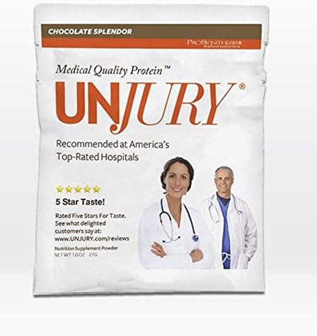 UNJURY Medical Quality Protein Powder Packets (6) (Chocolate Splendor)