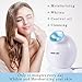 KINGDOMCARES Steamer 3-in-1 Warm Mist Moisturizing Facial Steamer Face Steamer Humidifier Hot Mist Clear Blackheads Acne Facial Hydration Home Sauna SPA Skin Care Atomizer Pink