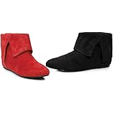 Ellie Shoes Women's 015-QUINN Boot, black/red, 5 M US