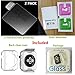 IDODODO 38mm Screen Protector for Apple Watch,Tempered Glass Screen Protector Ultra High Definition Cover for iWatch (38mm)