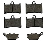 Volar Front & Rear Brake Pads for 2003-2004 Yamaha YZF R6