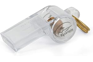 SportDOG Brand Roy Gonia Competition Whistle - Hunting Dog Training Whistle with Easy-to-Blow Design - Clear