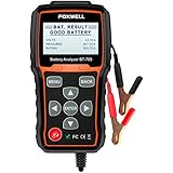 FOXWELL BT705 12V 24V Battery Analyzer 100-2000 CCA Automotive Car Battery Load Tester, Cranking and Charging System Test Scan Tool Digital Battery Tester for Cars and Heavy Duty Trucks