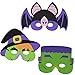 JOYIN 24 Pieces Halloween Foam Mask for Kids Halloween Party Favors, Halloween Crafts Supplies and Halloween Prizes