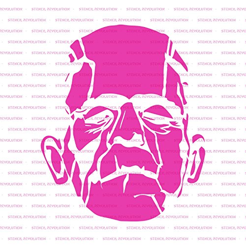 Frankenstein Stencil Template - Reusable Stencil with Multiple Sizes Available