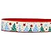 Blueberry Pet 4 Patterns Christmas Moments of Fantasy Embrace Nature Designer Adjustable Bowtie Dog Collar, Small, Neck 12
