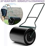 16G Heavy Duty Poly Push Tow Lawn Roller Poly