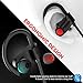 Bluetooth Headphones, 12Hrs & Bluetooth 5.0 Wireless Sport Earphones, IPX7 Waterproof Running Headphones w/CVC 6.0 Noise Cancelling Mic, for Running, Gym, Blackthumb 3