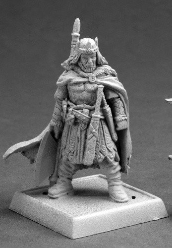 Reaper Miniatures King Castruccio Irovetti 60075 Pathfinder Miniatures Unpainted
