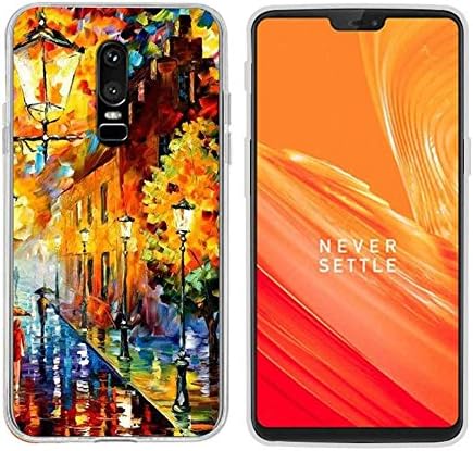 OnePlus 6 Case, Coohasisee[Personalized][Lovely][Shock Absorption Technology] [Drop Cushion] Raised Bezels Slim Protective Cover For OnePlus 6 (Light)