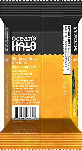 5 Oceans+Halo+Seaweed+Snack+Korean
