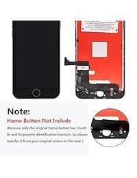 Repuesto para pantalla de iPhone - Pantalla LCD 3D táctil digitalizador marco de montaje completo con herramientas de reparación y protector de pantalla