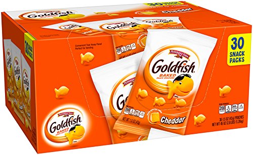 Pepperidge Farm Goldfish Crackers Cheddar, 45 Ounce